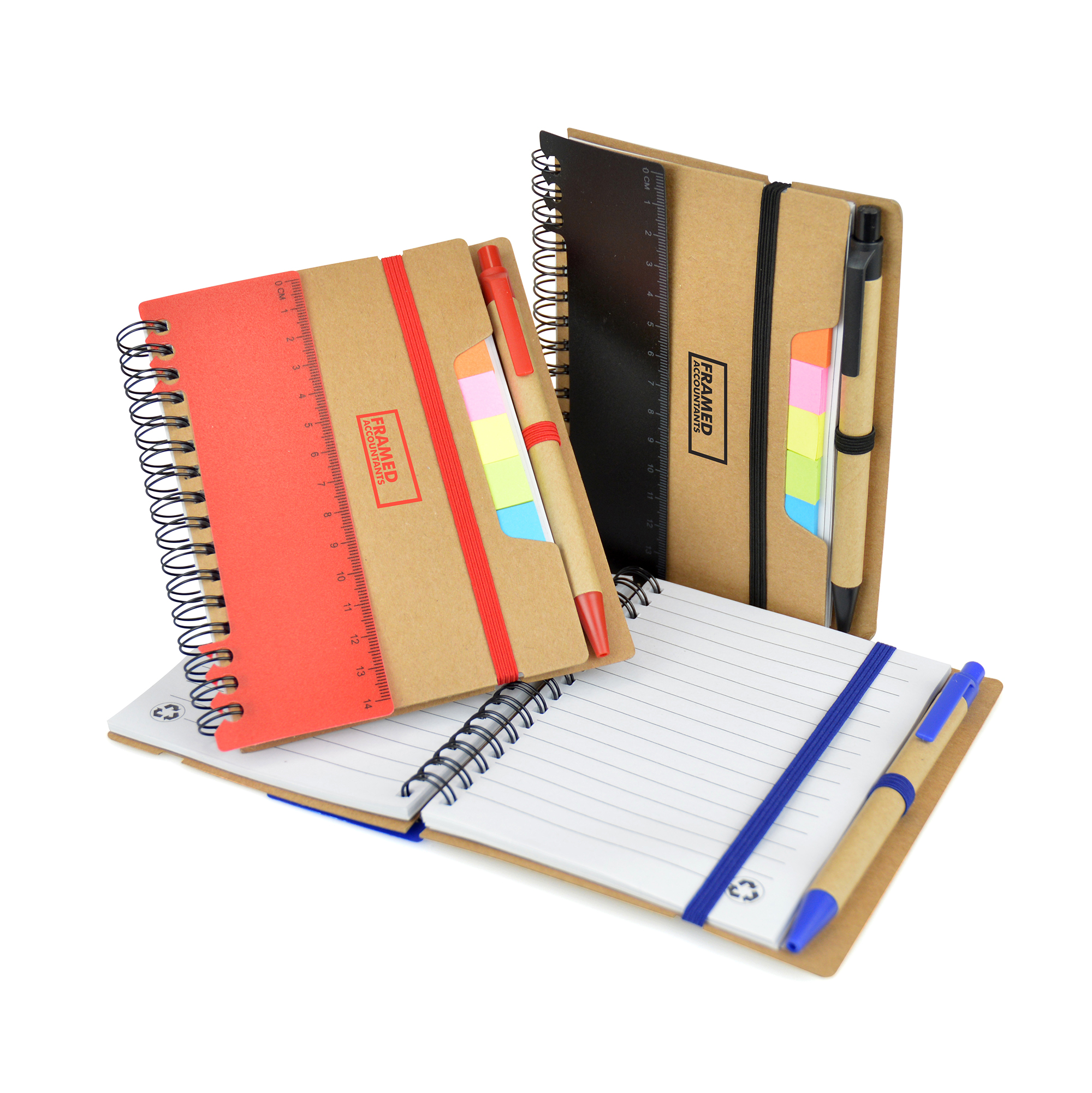3 In 1 Natural Notebook